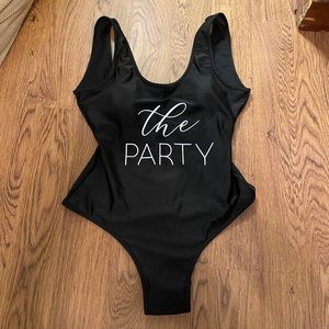 “The Party” bridesmaid swim suit
